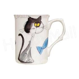 Crafty Cat Bone China Mug