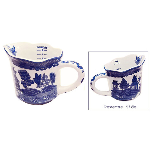 Blue Willow Ware - 3-3/4H measuring cup