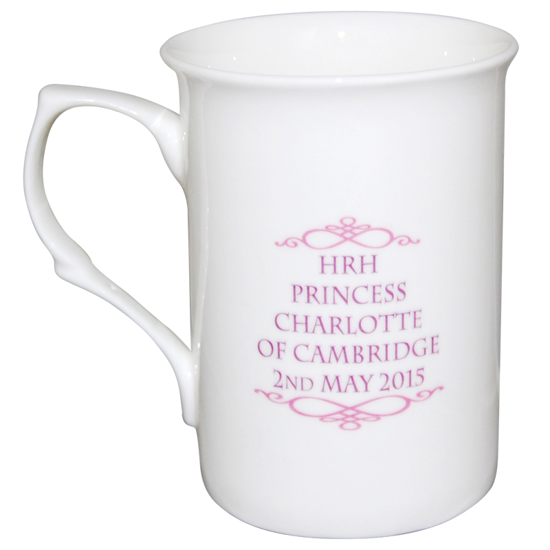 Princess Charlotte of Cambridge Commerative Fine Bone China Mug, photo-1