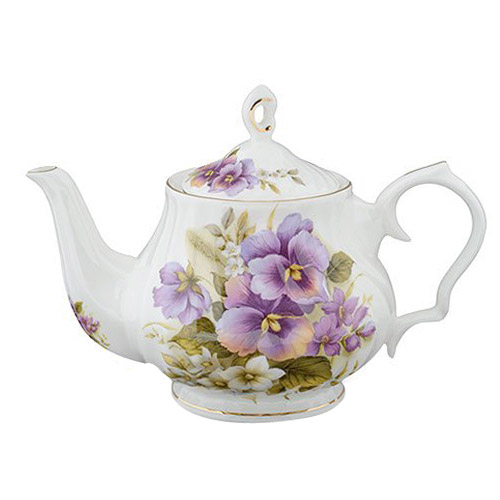 Pansy 6-Cup Teapot