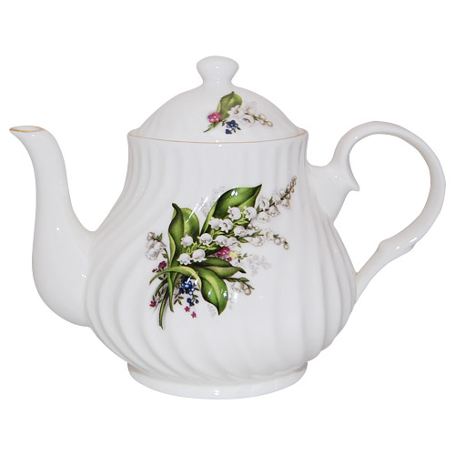 Lily of the Valley Teapot, 4-Cup