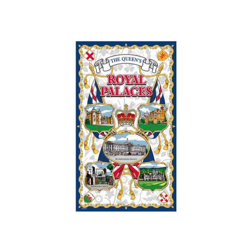 British Royal Palaces Tea Towel