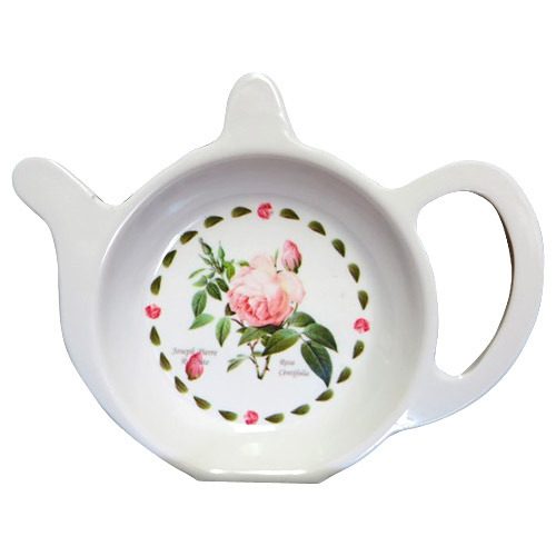 Redoute Rose - Melamine Tea Bag Tidy