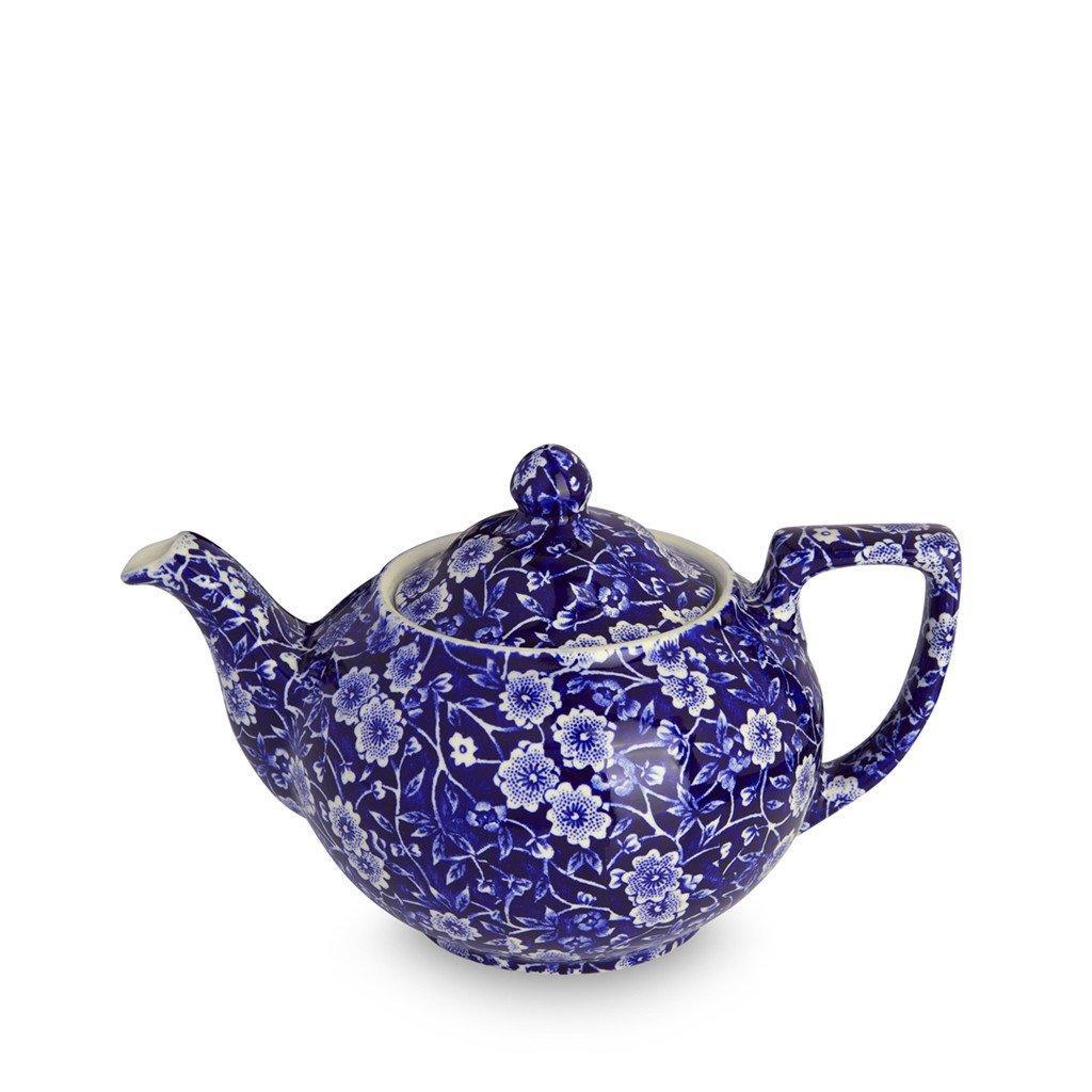 Burleigh - Small Teapot - Calico Blue