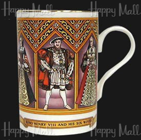 Henry VIII, Bone China Mug