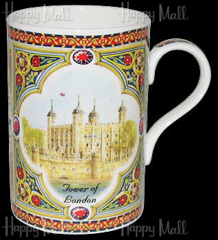 Landmarks, Tower of London, Cedar Bone China Mug