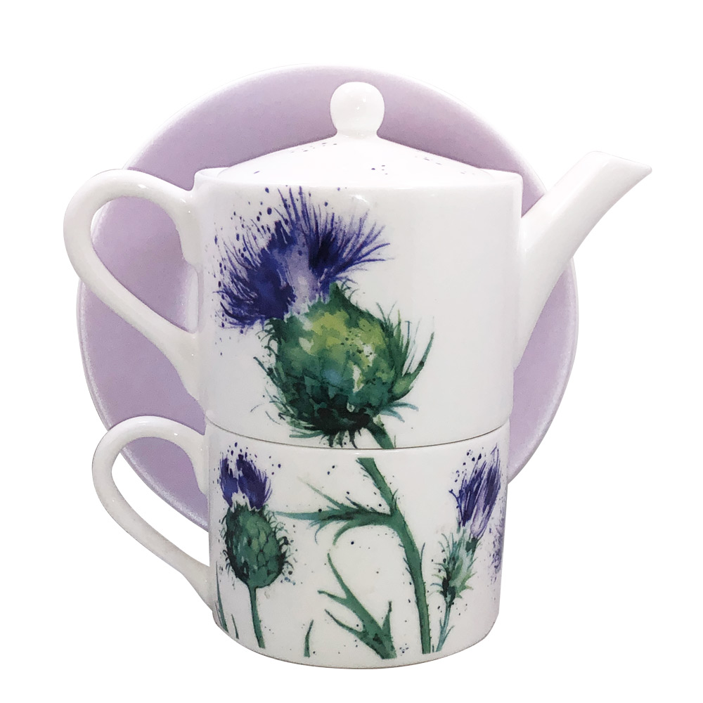 Thistle Tea for One Teapot Set, photo-2