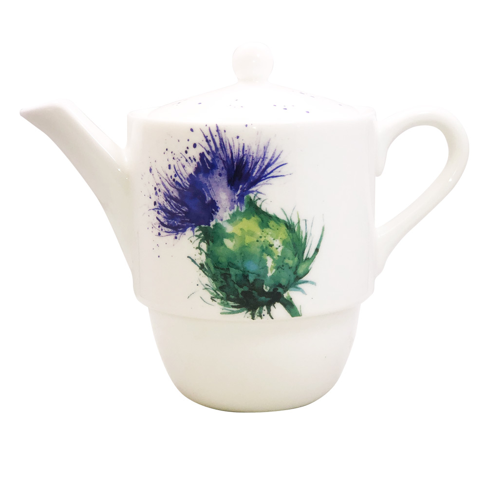 Thistle Tea for One Teapot Set, photo-3