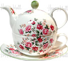 Heirloom, Tea-for-one - Old English Rose