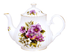 Pansy Bone China Teapot - 2 Cup