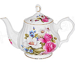 Graces Rose 6-Cup Teapot