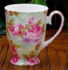 Rose Chintz Floral Bone China Mug