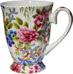 Peony Chintz Mug in White