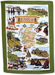 Scotland Scenes Tea Towel