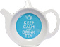 Keep Calm and Drink Tea - Melamine Tea Bag Tidy