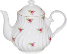 Dot Rose Teapot, 4-Cup