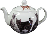 Cats Galore Teapot, 6-Cup