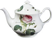 Englsih Rose Teapot, 6 Cup