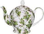 Lily of the Valley, Chintz Teapot, 6-Cup