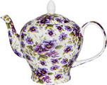 Pansy, Chintz Teapot, 6-Cup