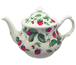 Alpine Strawberry Teapot, 6 Cup