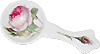 Redoute Rose Tea Caddy Spoon