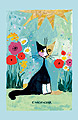 My Garden - Pure Linen Tea Towel