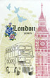 Cotton Tea Towel - London City