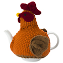 Knitted Tea Cosy - Chicken