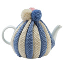 Pom Pom Knitted Tea Cozy