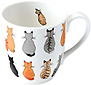Cats in Waiting - Bone China Mug