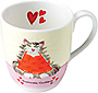 Domestic Goddess - Bone China Mug