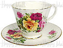 Royal Cuthbertson, Country Rose Cup & Saucer