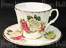 Duchess English Rose Cup and Saucer Set - Garden Lyric Roses