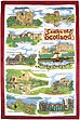 Scotland Castles, Tea Towel