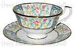 Hudson & Middleton, Lady Caroline Blue Cup and Saucer