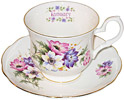 Flower of the Month, January - Cup and Saucer