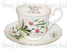 Flower of the Month, March - Cup and Saucer