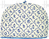 Tea Cozy, Blue Iris W/ Squares