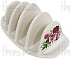 Floral Toast Rack, Summertime Rose