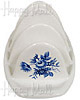 Floral Toast Rack, Blue & White