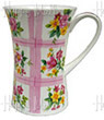 Emma Pink Chintz, Bone China Mug