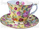 Royal Victorian Chintz, Cup and Saucer, Sevilla