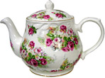 Royal Amber, Camille Semi Chintz, 4-Cup Teapot