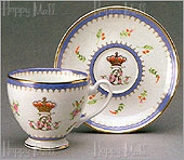 Queen's Charlotte, Queen's China Cup & Saucer