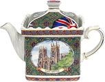Sadler Teapot, York Castle, 2-Cup
