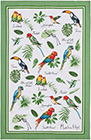 Tropical Birds Cotton Tea Towel