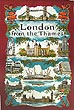 London from the Thames, Tea Towel