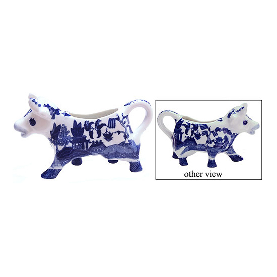 Blue Willow Ware - Blue Willow Cow Creamer