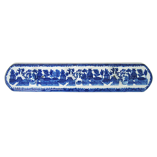 Blue Willow Ware 3 Hooks Hanger